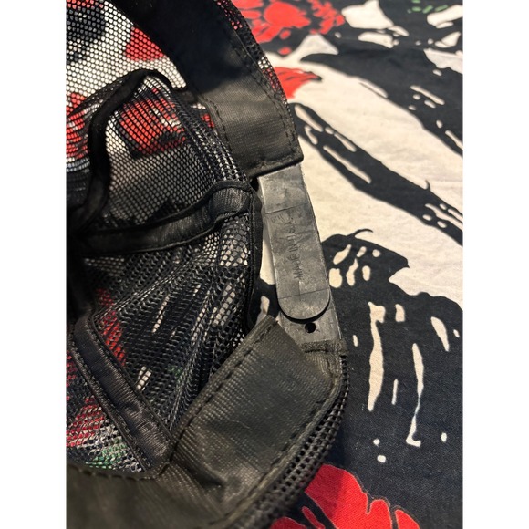 Goodwrench Racing Team Trucker Hat Dale Earnhardt #3 NASCAR Mesh Black Snapback - Picture 4 of 7